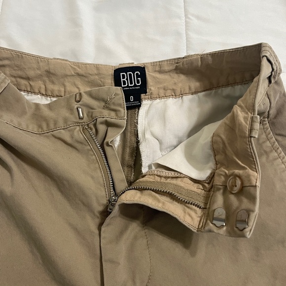 BDG Straight Leg Pants Cream / Tan - Picture 4 of 5